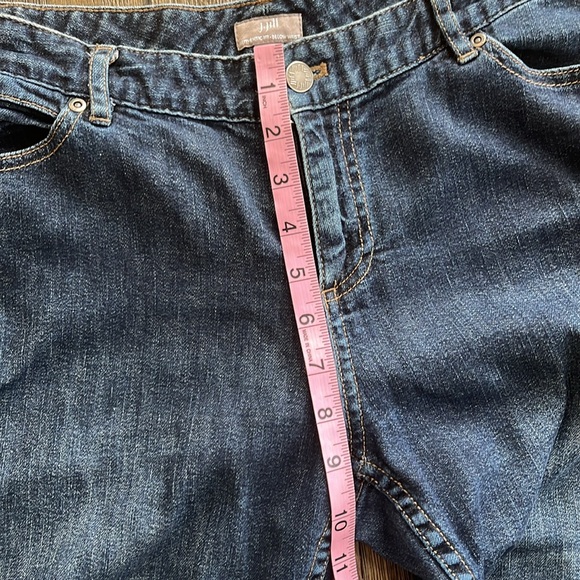 J. Jill Authentic Fit Below Waste Women’s Jeans Size 10 - Picture 8 of 13